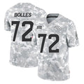 D.Broncos #72 Garett Bolles Player Arctic Camo Salute To Service Limited Gdoa Stitched Jerseys
