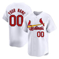 Custom St. Louis Cardinals White Limited Home Game Any Name & Number Gdoa Stitched Jerseys