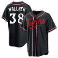 M.Twins #38 Matt Wallner Player Black Fashion Out Home Limited Fdoa Stitched Jerseys