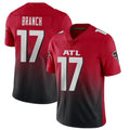A.Falcons #17 Zachariah Branch Player Red Vapor Untouchable Limited Home Game Gdoa Stitched Jerseys