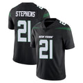 NY.Jets #21 Brandon Stephens Player Stealth Black Limited Vapor Home Game Gdoa Stitched Jerseys