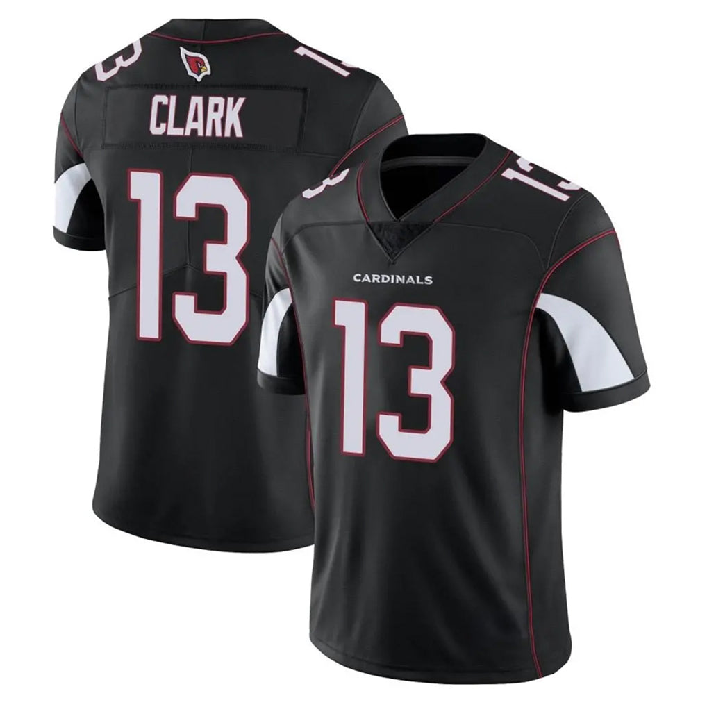 A.Cardinals #13 Kei'Trel Clark Player Black Vapor Limited Home Game Gdoa Stitched Jerseys