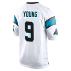 C.Panthers #9 Bryce Young Player White Game Gdoa Stitched Jerseys