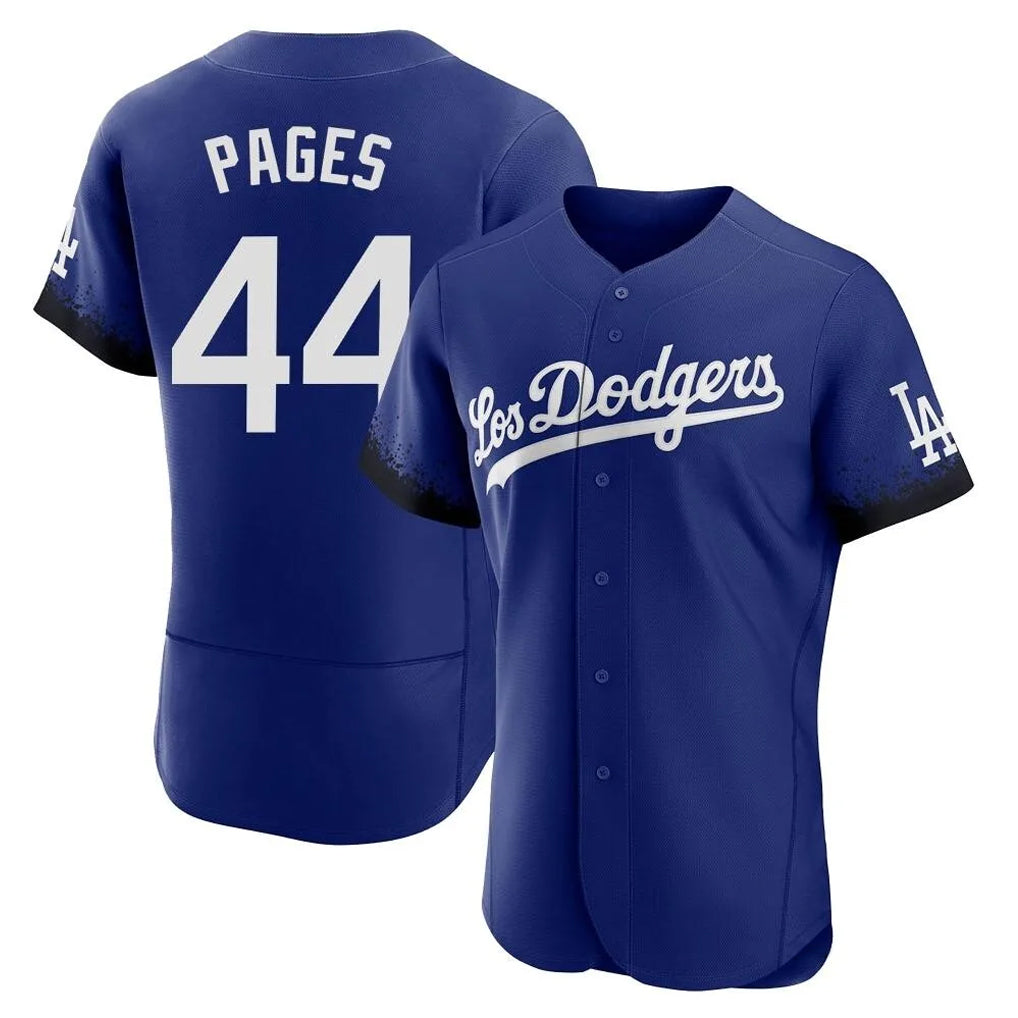 LA.Dodgers #44 Andy Pages Player Royal City Connect Elite Home Fdoa Stitched Jerseys