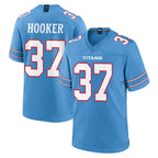 T.Titans #37 Amani Hooker Player Light Blue 2026 Game Home Gdoa Stitched Jerseys