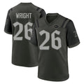 NY.Jets #26 Nahshon Wright Player Green 2025 Rivalries Collection Home Game Gdoa Stitched Jerseys