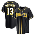 S.Diego Padres #13 Manny Machado Player Black 2026 Fashion Home Fdoa Stitched Jerseys