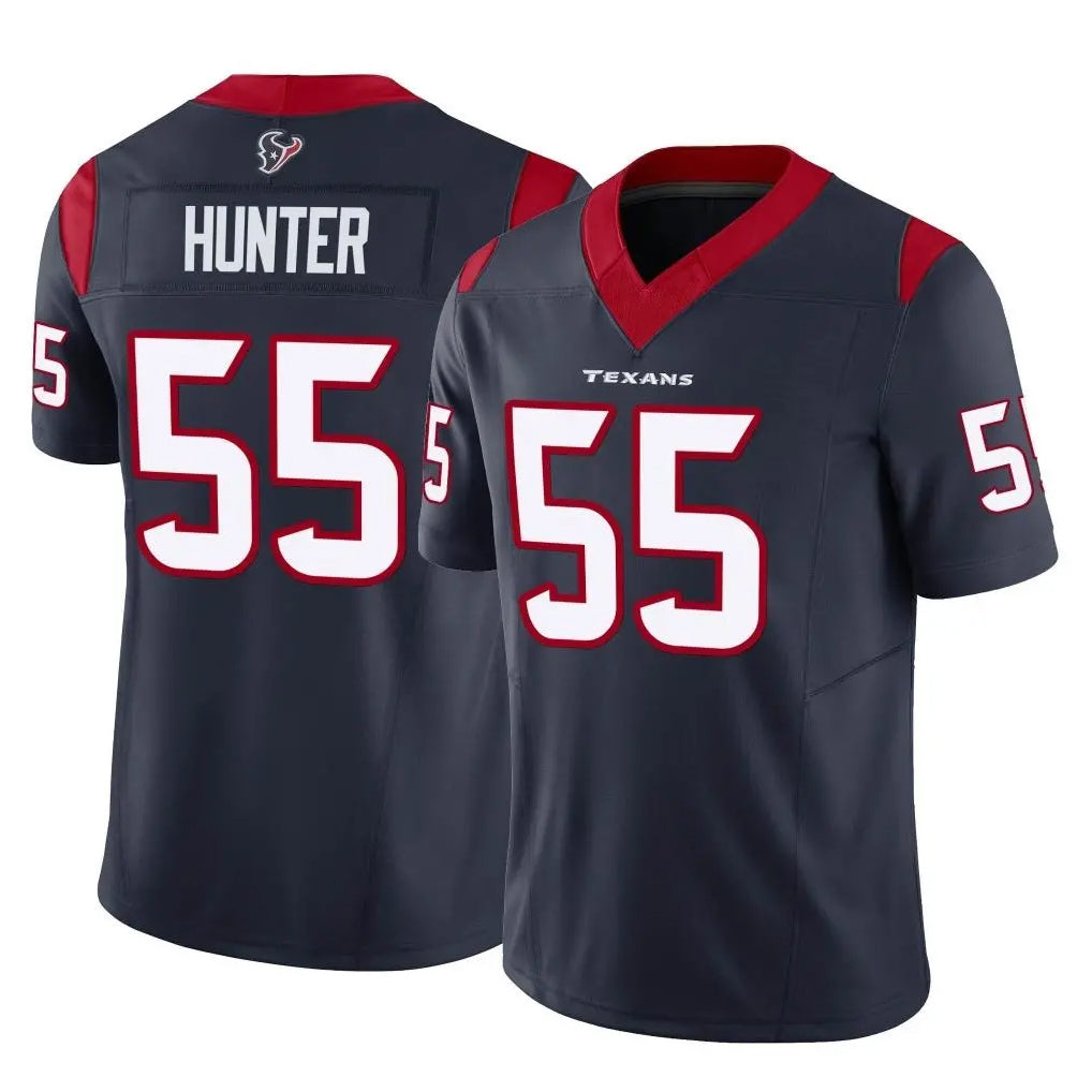 H.Texans #55 Danielle Hunter Player Navy Limited Vapor F.U.S.E. Home Game Gdoa Stitched Jerseys