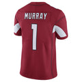 A.Cardinals #1 Kyler Murray Player Cardinal Vapor Limited Home Game  Gdoa Stitched Jerseys