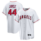 LA.Angels #44 Ben Joyce Player White Home Game Fdoa Stitched Jerseys