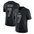 LV.Raiders #7 Quay Walker Player Black Limited Black Impact Home Game Gdoa Stitched Jerseys
