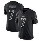 LV.Raiders #7 Quay Walker Player Black Limited Black Impact Home Game Gdoa Stitched Jerseys
