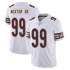 C.Bears #99 Gervon Dexter Sr. Player White Vapor Untouchable Limited Home Game Gdoa Stitched Jerseys