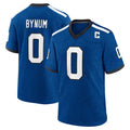 IN.Colts #0 Camryn Bynum Player Royal Alternate Indiana Nights Home Game Gdoa Stitched Jerseys