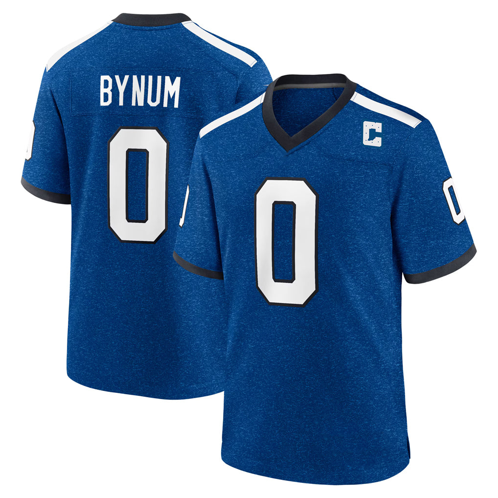 IN.Colts #0 Camryn Bynum Player Royal Alternate Indiana Nights Home Game Gdoa Stitched Jerseys