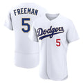 LA.Dodgers #5 Freddie Freeman Player Gold White 2026 Collection Stadium Limited Elite Fdoa Stitched Jerseys