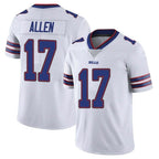 B.Bills #17 Josh Allen Player White Vapor Untouchable Limited Gdoa Stitched Jerseys