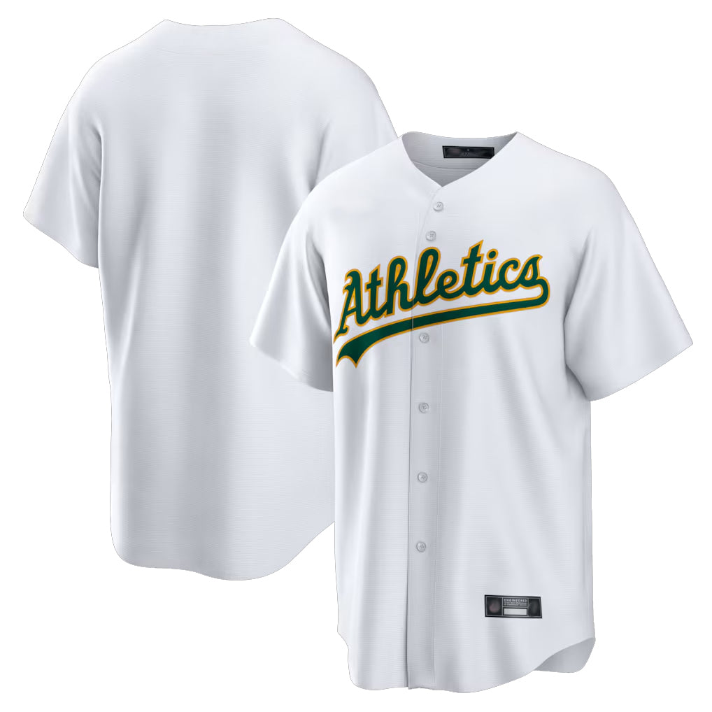 Athletics ## Athletics Blank Player White Home Game Gdoa Stitched Jerseys