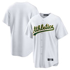 Athletics ## Athletics Blank Player White Home Game Gdoa Stitched Jerseys