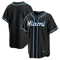 M.Marlins ## Marlins Blank Player Black Fashion Out Home Game Fdoa Stitched Jerseys