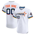 Custom H.Astros White City Connect Limited Elite Home Any Name & Number Gdoa Stitched Jerseys
