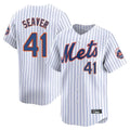 NY.Mets #41 Tom Seaver Player White Home Replica Fdoa Stitched Jerseys
