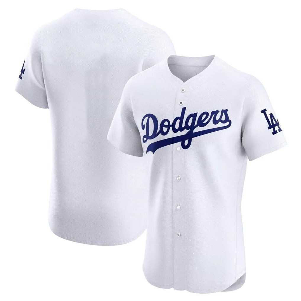LA.Dodgers ## Dodgers Blank Player White Limited Elite Home Fdoa Stitched Jerseys