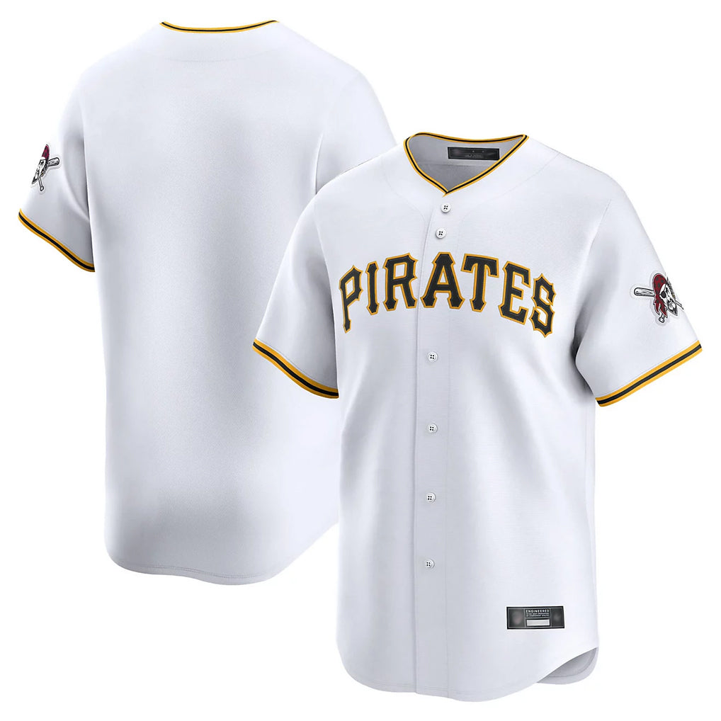P.Pirates ## Pirates Blank Player White Home Limited Fdoa Stitched Jerseys