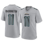 J.Jaguars #11 Parker Washington Player Gray Atmosphere Fashion Home Game Gdoa Stitched Jerseys