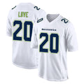 S.Seahawks #20 Julian Love Player White Tundra Fashion Home Game Gdoa Stitched Jerseys