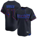 T.Blue Jays #47 Addison Barger Player Black&Blue City Connect Limited Fdoa Stitched Jerseys