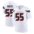 H.Texans #55 Danielle Hunter Player White Home Game Gdoa Stitched Jerseys