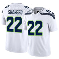 S.Seahawks #22 Rashid Shaheed Player White Limited Vapor F.U.S.E. Home Game Gdoa Stitched Jerseys