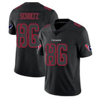 H.Texans #86 Dalton Schultz Player Black Impact Limited Game Gdoa Stitched Jerseys
