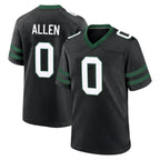 NY.Jets #0 Braelon Allen Player Black Legacy Home Game Gdoa Stitched Jerseys