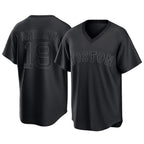 B.Red Sox #19 Roman Anthony Player Black T-shirt Home Game Gdoa Stitched Jerseys