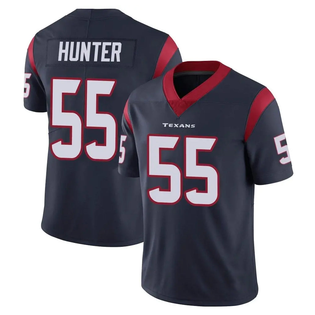 H.Texans #55 Danielle Hunter Player Navy Limited Vapor Untouchable Home Game Gdoa Stitched Jerseys