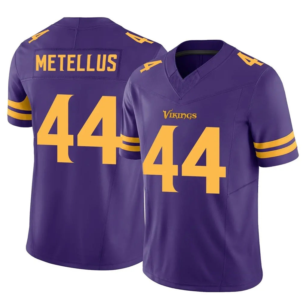 M.Vikings #44 Josh Metellus Player Purple Limited Alternate Vapor F.U.S.E. Home Game Gdoa Stitched Jerseys
