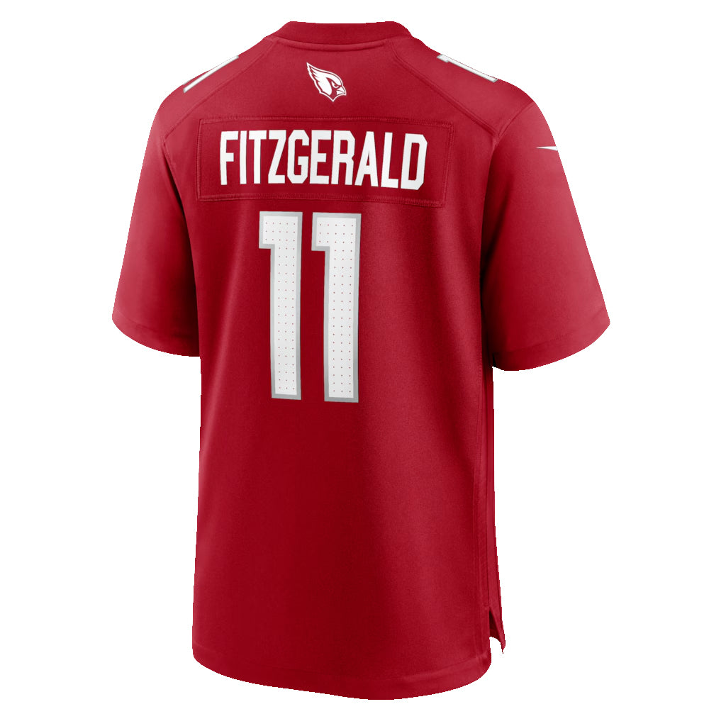 A.Cardinals #11 Larry Fitzgerald Player Cardinal Home Game Gdoa Stitched Jerseys