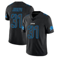 D.Lions #31 Kerby Joseph Player Black Impact Limited Home Game Gdoa Stitched Jerseys