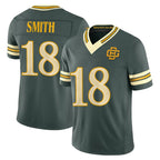 GB.Packers #18 Jonnu Smith Player Green Limited 2026 Rivalries Collection Home Game Gdoa Stitched Jerseys