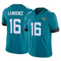 J.Jaguars #16 Trevor Lawrence Player Teal Vapor F.U.S.E. Limited Home Game Gdoa Stitched Jerseys