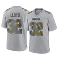 GB.Packers #32 MarShawn Lloyd Player Gray Atmosphere Fashion Home Game Gdoa Stitched Jerseys