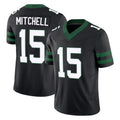 NY.Jets #15 Adonai Mitchell Player Black Limited Legacy Vapor F.U.S.E. Home Game Gdoa Stitched Jerseys