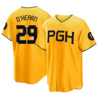 P.Pirates #29 Ryan O¡¯Hearn Player Gold City Connect Home Game Fdoa Stitched Jerseys