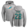 M.Dolphins #28 De'Von Achane Player Gray LOGO Pullover Hoodies Limited Gdoa Stitched Jerseys