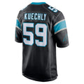 C.Panthers #59 Luke Kuechly Player Black Game Gdoa Stitched Jerseys