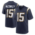 LA.Chargers #15 Ladd McConkey Player Navy Alternate Home Game Gdoa Stitched Jerseys