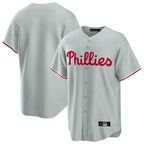 P.Phillies ## Phillies Blank Player Gray Home Game Fdoa Stitched Jerseys