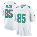 M.Dolphins #85 Greg Dulcich Player White Home Game Gdoa Stitched Jerseys
